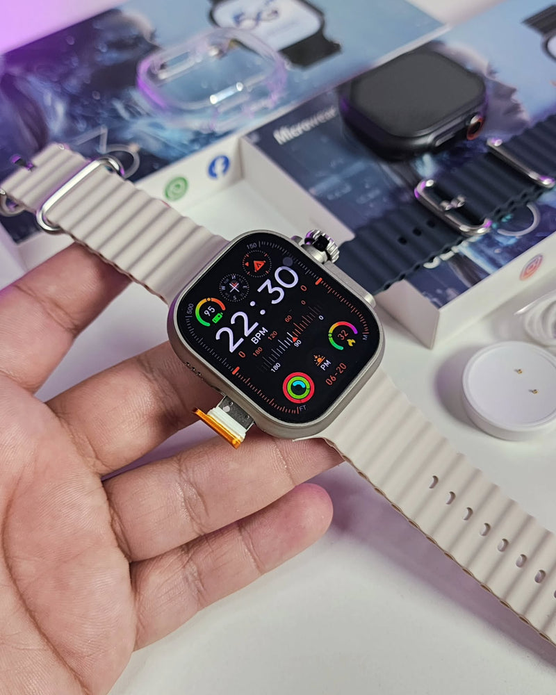 SMARTWATCH ULTRA  - Aprova d'água - NFC