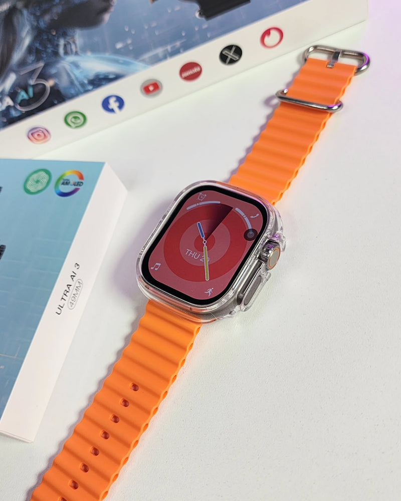 SMARTWATCH ULTRA  - Aprova d'água - NFC