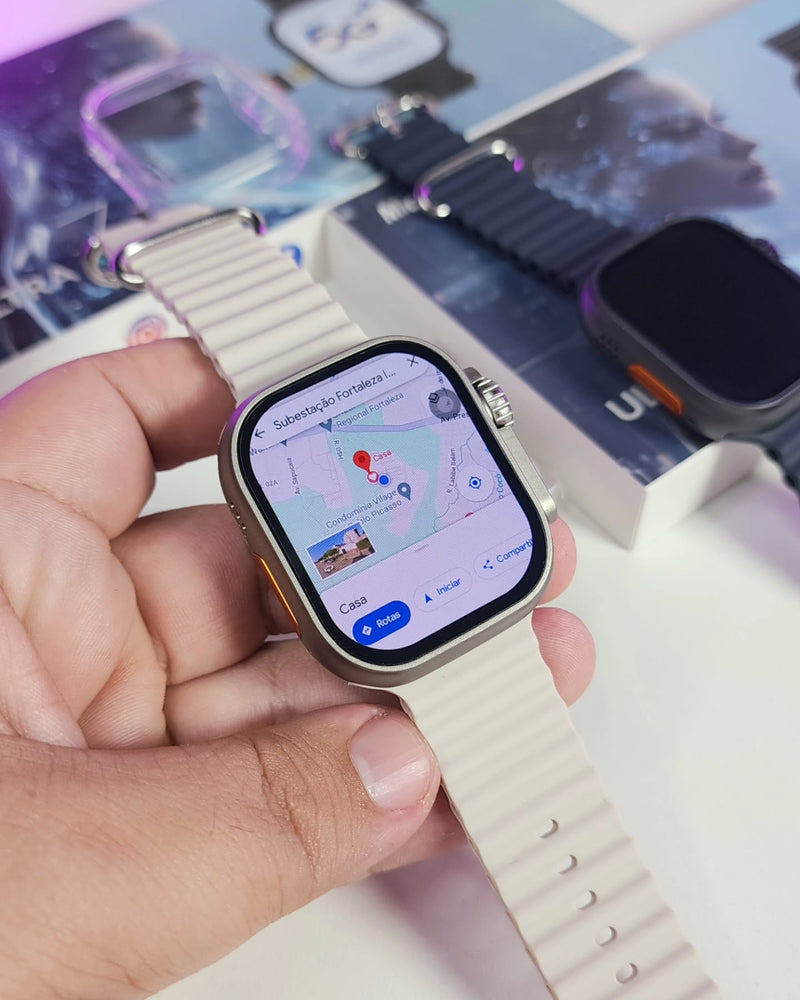 SMARTWATCH ULTRA  - Aprova d'água - NFC